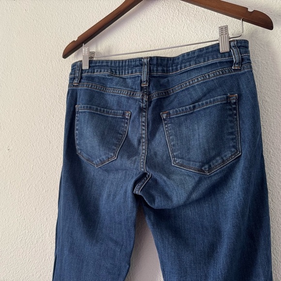 Retro Chic Sun & Shadow Flare Leg Bell Bottom Jeans Maya Wash Size 7 Boho Casual - Picture 6 of 12